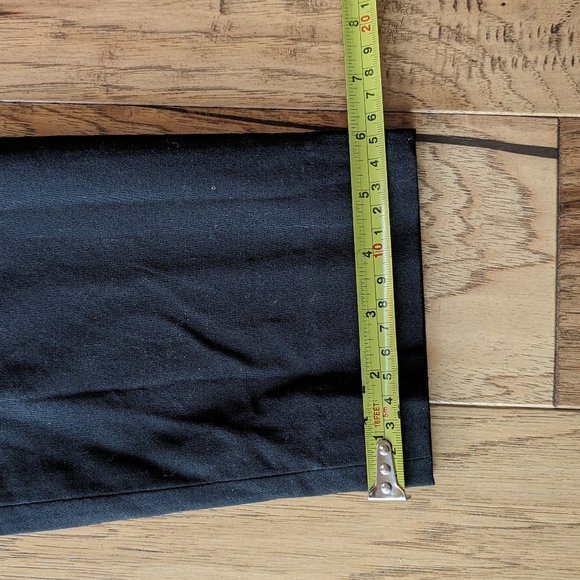 Black Wool Pants Banana Republic Mid Rise Lined 0 Petite - Picture 7 of 10